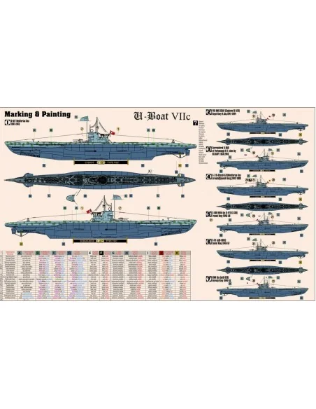 Das U-Boot VIIC U-617 START SET, 1/400 - Mistercraft SD-290
