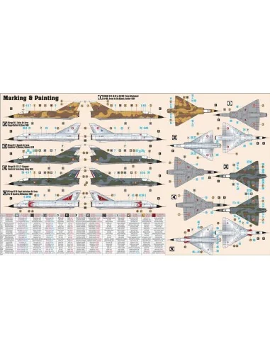 Mirage III E/S START SET, 1/72 - Mistercraft SE-33