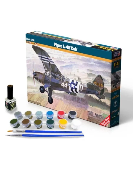 Piper L-4H CUB START SET, 1/48 - Mistercraft SE-41