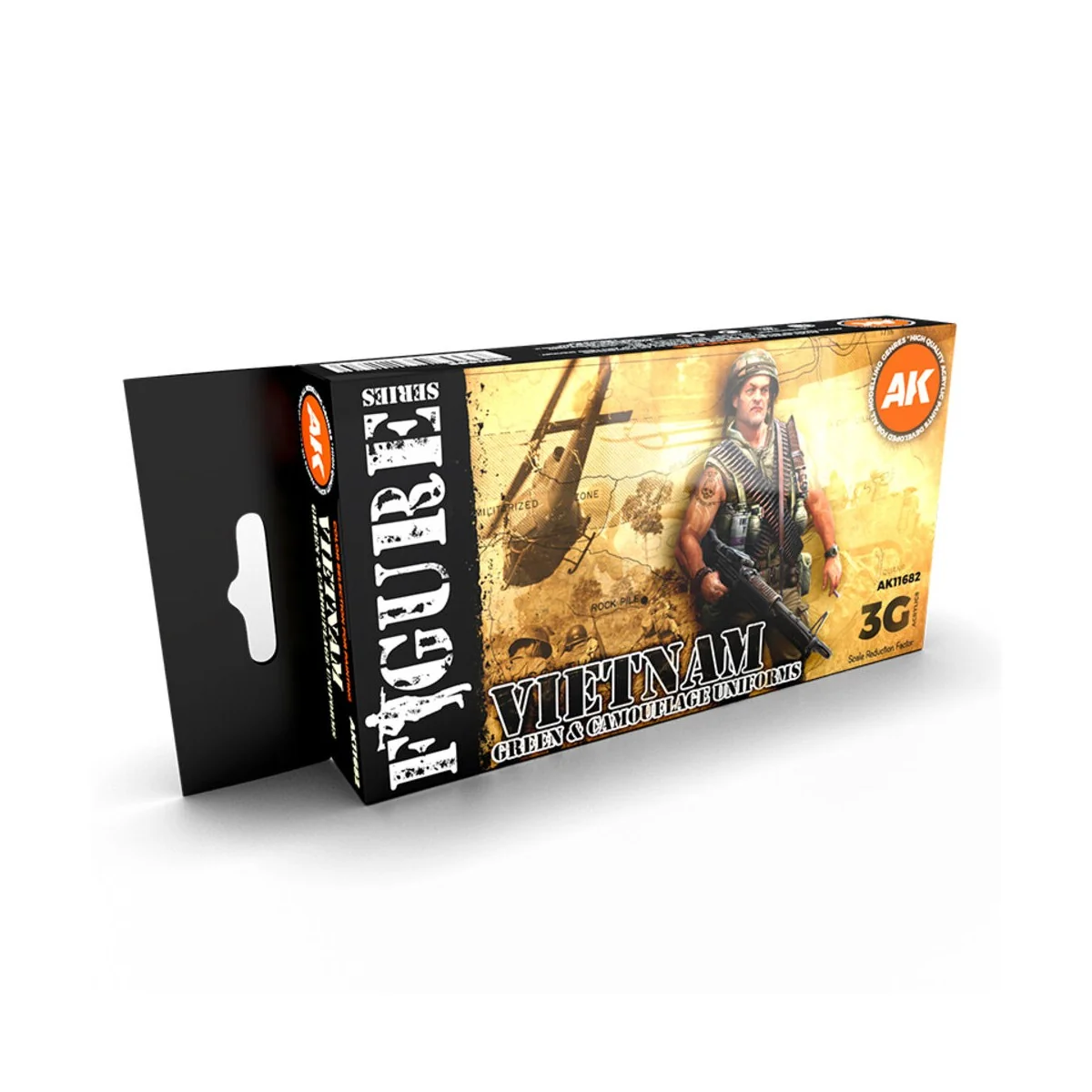 VIETNAM GREEN AND CAMOUFLAGE COLORS 3G - AK Interactive AK11682