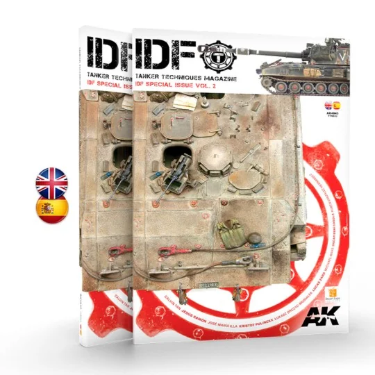 TANKER Special IDF 02 - Bilingüal - AK Interactive AK4845
