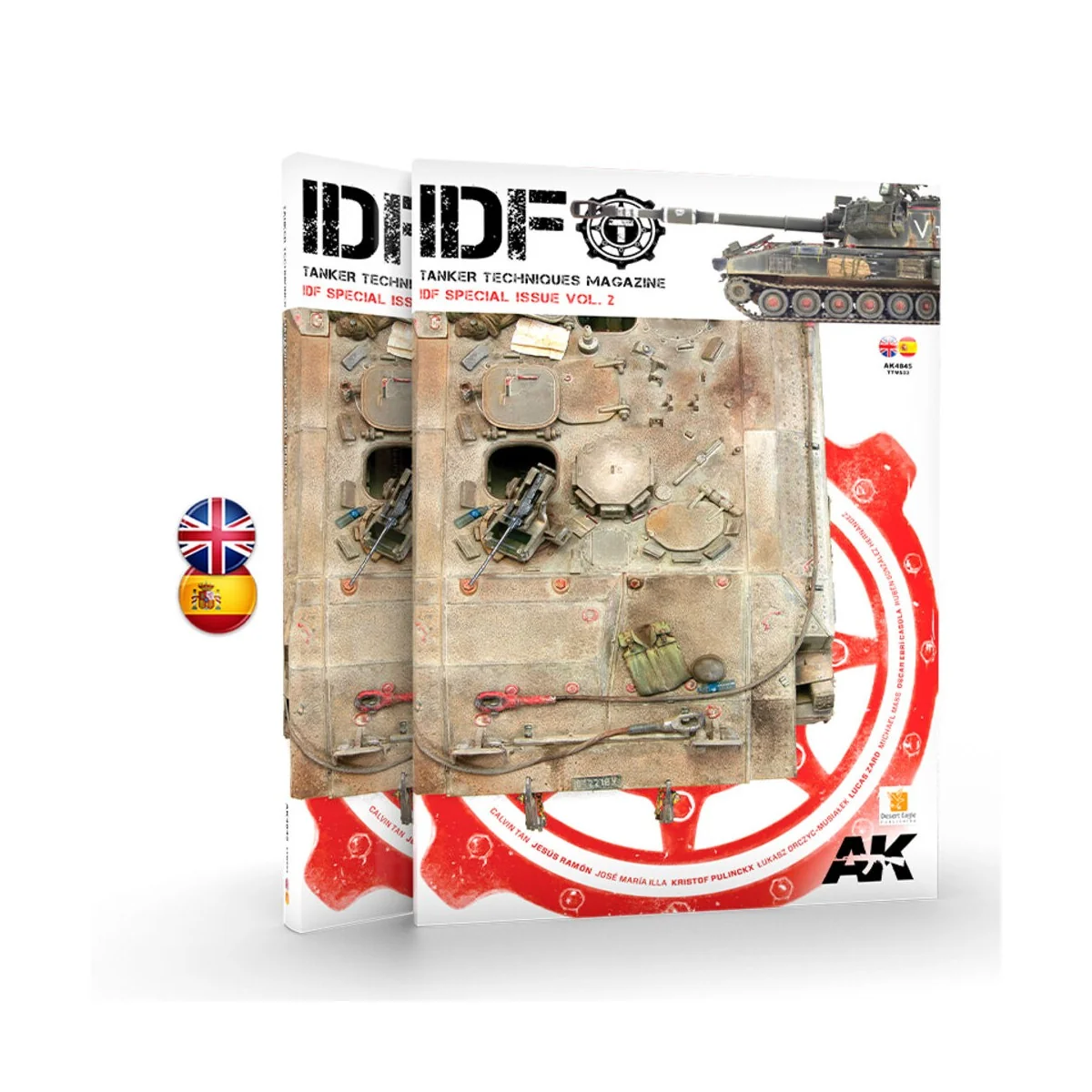TANKER Special IDF 02 - Bilingüal - AK Interactive AK4845