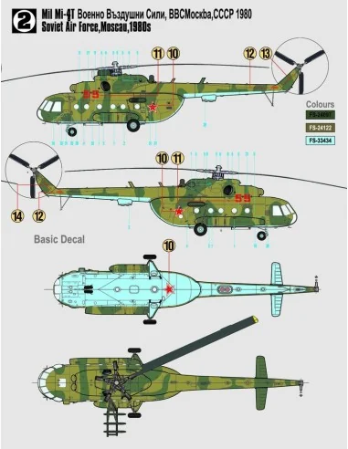 Mil Mi-17 Hip START SET, 1/72 - Mistercraft SF-01