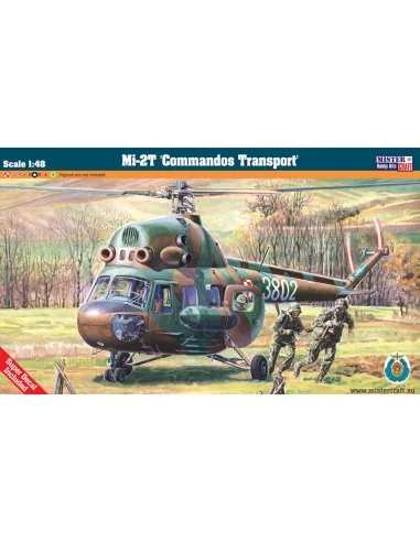 Mi-2T Commandos Transport START SET, 1/48 - Mistercraft SF-152