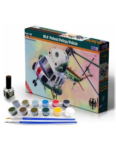 Mi-2 Polizei/Policja/Policie START SET, 1/48 - Mistercraft SF-153