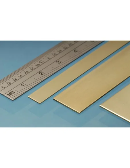 Brass Strip 12 x 0.4 mm - Albion Alloys BS2M