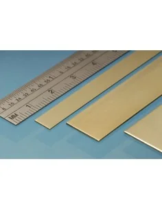 Brass Strip 25 x 0.4 mm - Albion Alloys BS3M