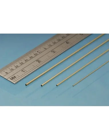 Brass Micro Tube 0.6 mm x 0.4 mm i.d. - Albion Alloys MBT06