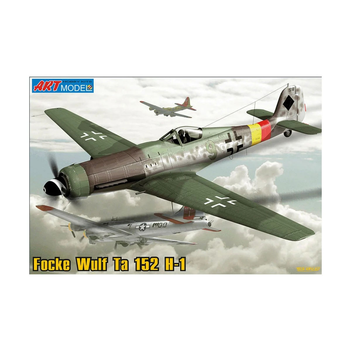 TA 152 H-1 German interceptor, 1/72 - Art Model ART7204