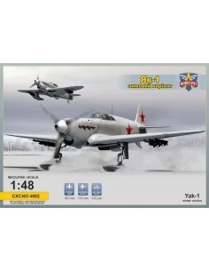 Yak-1 Soviet fighter on skis, 1/48 - ModelSvit MSVIT4802