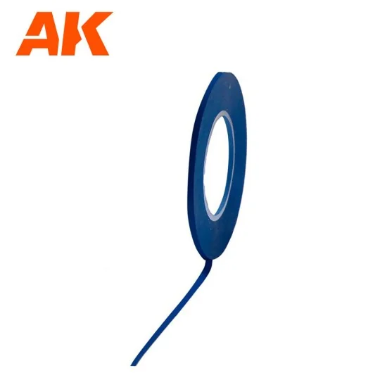 Blue masking Tape for curves 2mm - AK Interactive AK9182