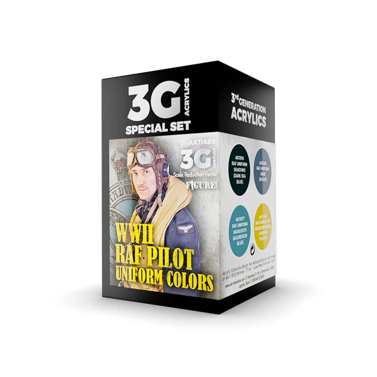 WWII RAF UNIFORM COLORS 3G - AK Interactive AK11689