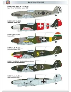 Bf.109 D-1 German WWII fighter, 1/48 - ModelSvit MSVIT4806 2