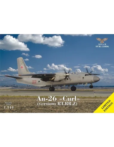 [NO_DESC] An-26 RT/RR/Z transporter, 1/144 - Sova-M SVM-14006