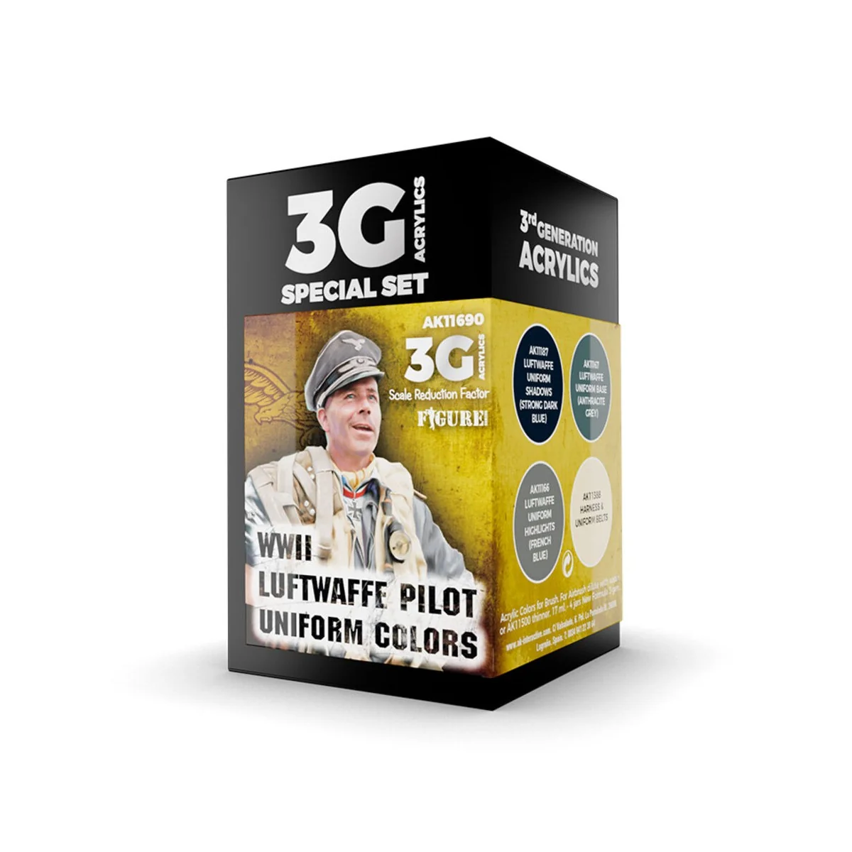 WWII LUFTWAFFE UNIFORM COLORS 3G - AK Interactive AK11690