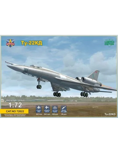 [NO_DESC] Tu-22KD Shilo medium bomber, 1/72 - ModelSvit MSVIT72022