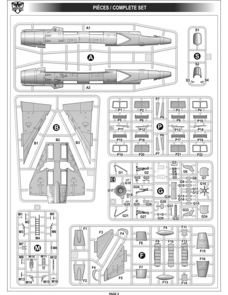 [NO_DESC] Mirage III V-01 French VTOL, 1/72 - ModelSvit MSVIT72023