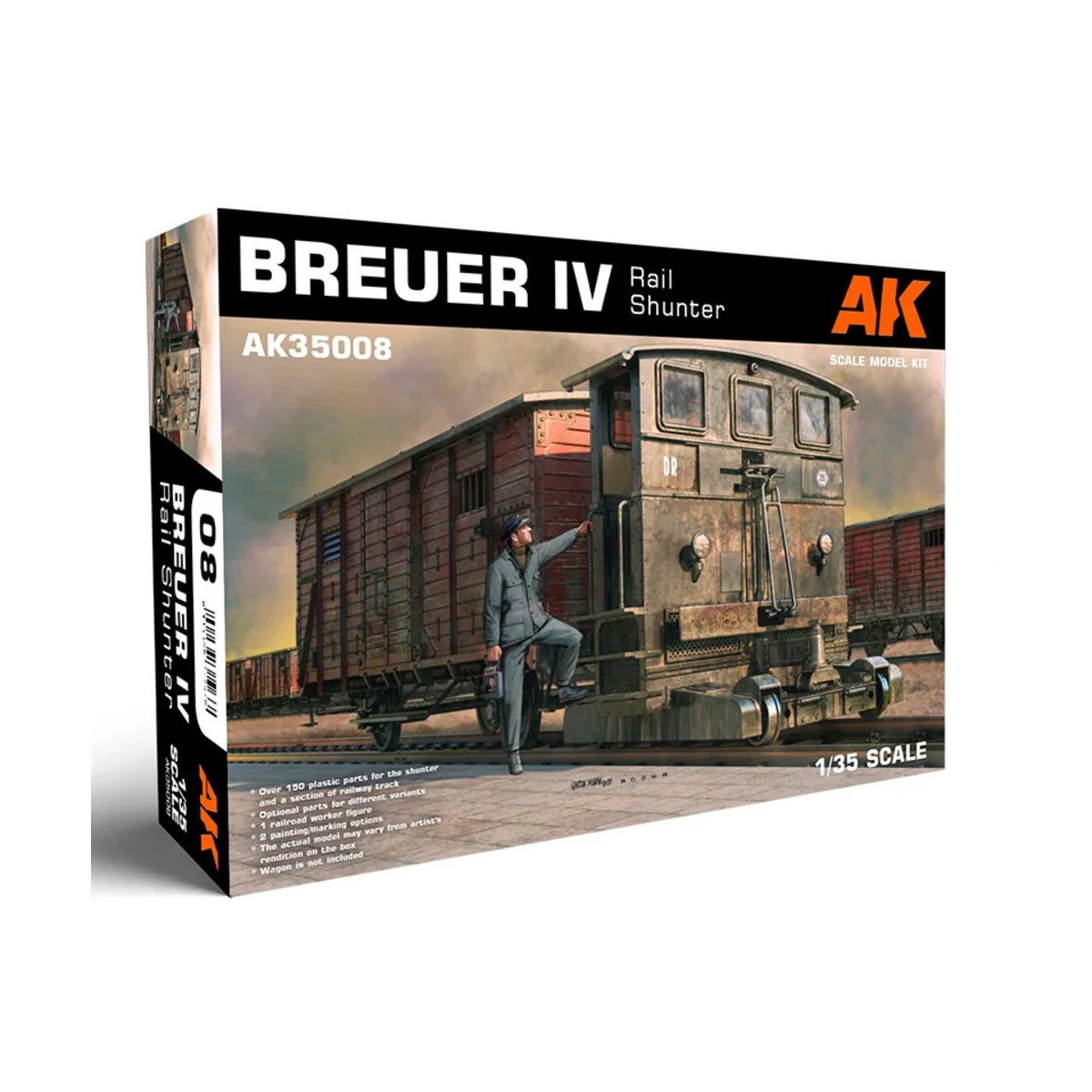 BREUER IV RAIL SHUNTER, 1/35 - AK Interactive AK35008