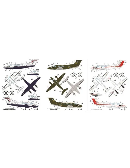 [NO_DESC] Beechcraft 200 Super King Air, 1/72 - A&A Models AAM7224