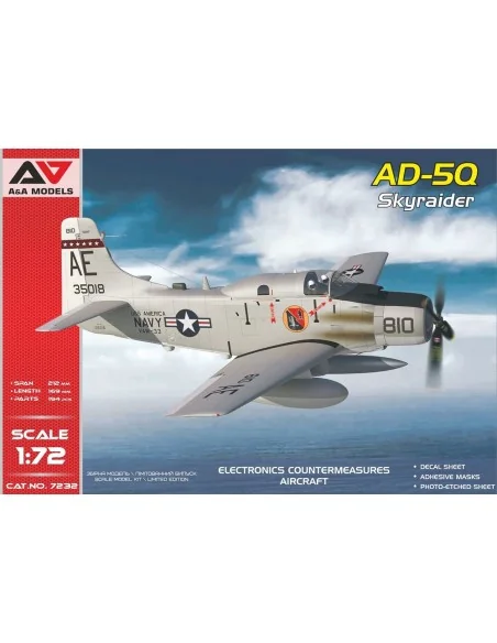 [NO_DESC] AD-5Q SkyRaider( el.countermeasures ver.), 1/72 - A&A Mod...