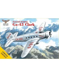 [NO_DESC] GA-43 Clark (Swiss Air), 1/72 - Sova-M SVM-72033