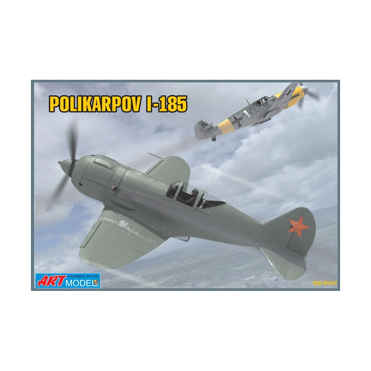 Polikarpov I-185 Soviet fighter - Art Model ART7206