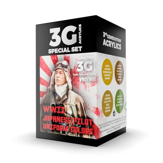 WWII JAPAN UNIFORM COLORS AIR 3G - AK Interactive AK11693