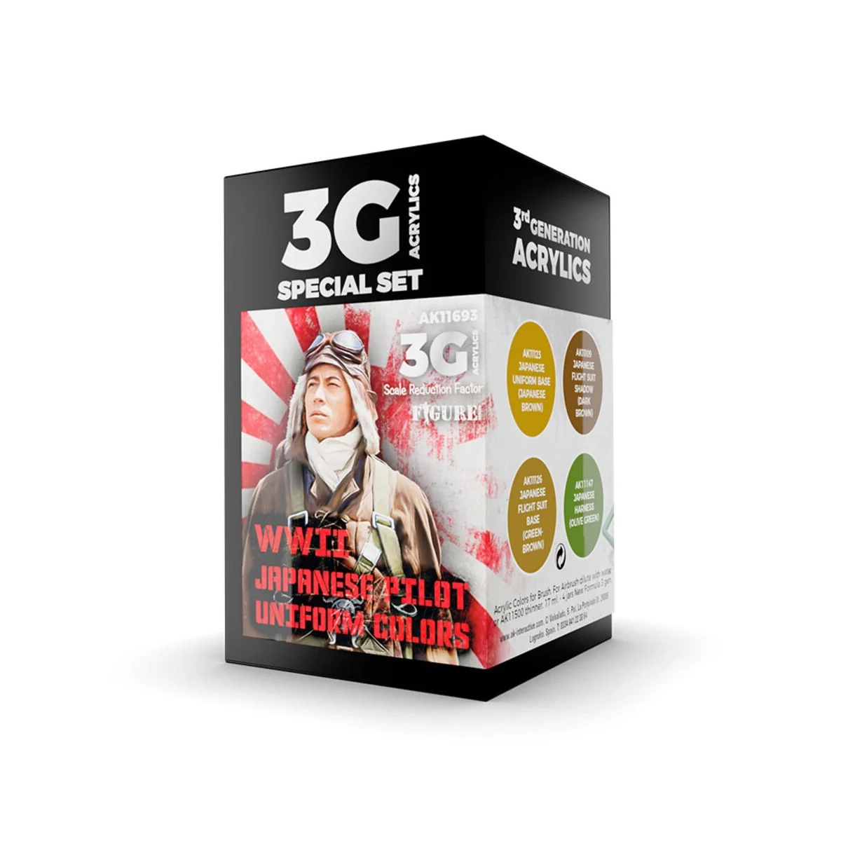 WWII JAPAN UNIFORM COLORS AIR 3G - AK Interactive AK11693