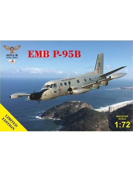 [NO_DESC] P-95B Bandeirante Patrulha (Brazil), 1/72 - Sova-M SVM-72051