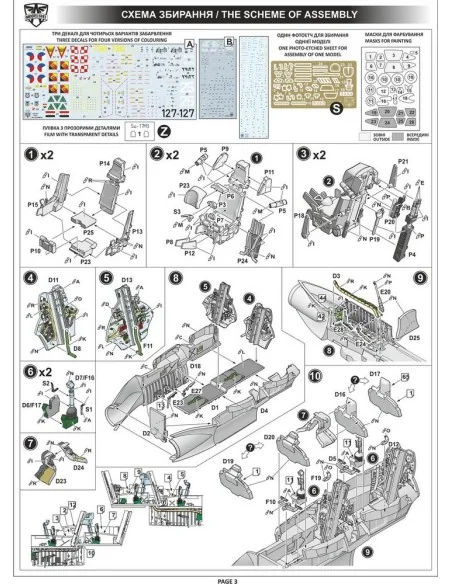 [NO_DESC] Su-22UM3K advanced two-seat trainer, 1/72 - ModelSvit MSV...