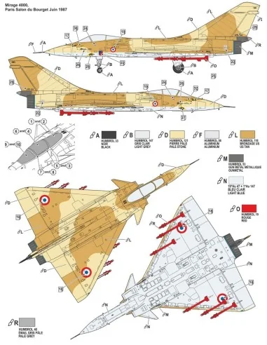[NO_DESC] Mirage 4000 twinjet fighter prototype, 1/72 - ModelSvit M...