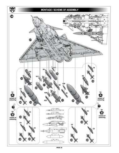 [NO_DESC] Mirage 4000 twinjet fighter prototype, 1/72 - ModelSvit M...