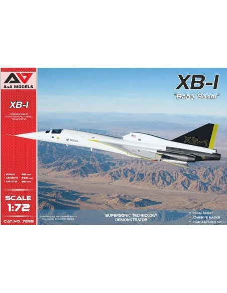 [NO_DESC] XB-1 Baby Boom supersonic demonstrator, 1/72 - A&A Models...