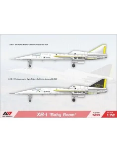 XB-1 Baby Boom supersonic demonstrator, 1/72 - A&A Models AAM7255 2