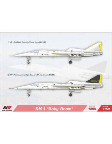 [NO_DESC] XB-1 Baby Boom supersonic demonstrator, 1/72 - A&A Models...