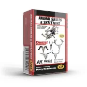 ANIMAL SKULLS & SKELETONS / CALAVERAS DE ANIMALES & ESQUELETOS 1:24...