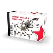 ANIMAL SKULLS & SKELETONS 1:35 - AK Interactive MP35-424