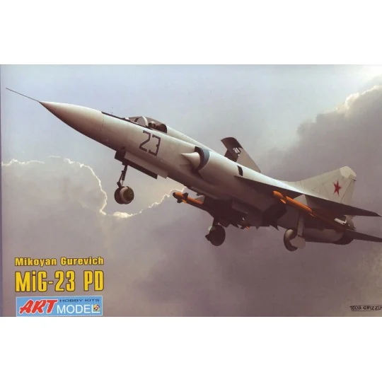Mikoyan MiG-23PD first prototype, 1/72 - Art Model ART7208 Mikoyan MiG-23PD first prototype, 1/72 - Art Model ART7208