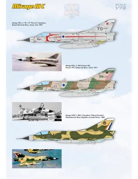 [NO_DESC] Mirage IIIC all-weather interceptor, 1/72 - ModelSvit MSV...