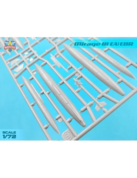 [NO_DESC] Mirage IIIEA/EBR interceptor, 1/72 - ModelSvit MSVIT72063