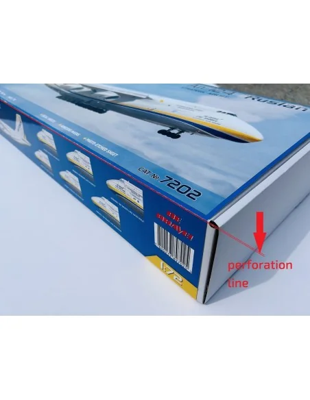 [NO_DESC] An-124 Ruslan Strategic airlift, 1/72 - ModelSvit MSVIT7202