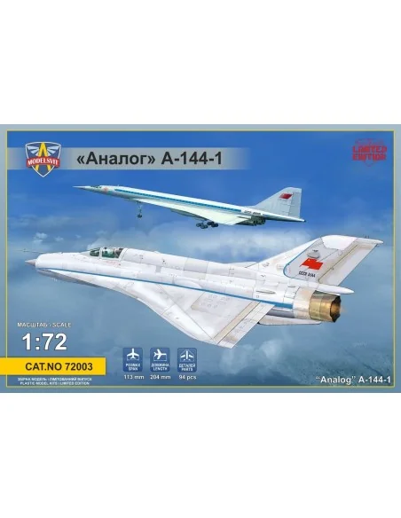 [NO_DESC] Analog A-144 -1 (MiG-21I-1), 1/72 - ModelSvit MSVIT72003