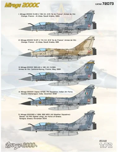 [NO_DESC] Mirage 2000C multirole jet fighter, 1/72 - ModelSvit MSVI...
