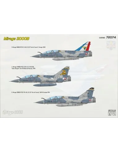 [NO_DESC] Mirage 2000B operational trainer, 1/72 - ModelSvit MSVIT7...