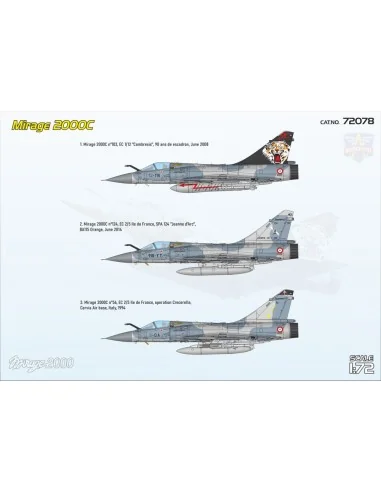 [NO_DESC] Mirage 2000C ( Escadron 1/12 Cambrésis), 1/72 - ModelSvit...
