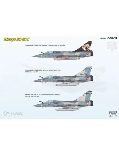 [NO_DESC] Mirage 2000C ( Escadron 1/12 Cambrésis), 1/72 - ModelSvit...