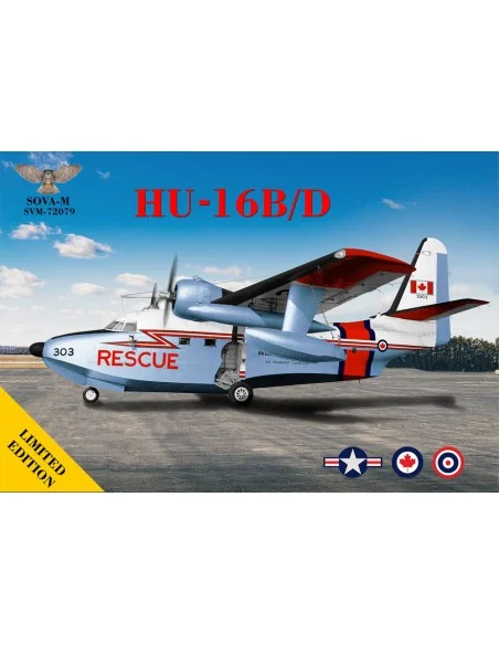 [NO_DESC] HU-16B/D (Thai Navy/Canadian AF/ US Navy), 1/72 - Sova-M ...