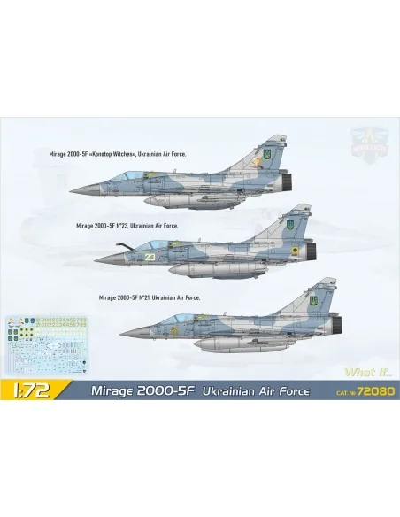 [NO_DESC] Mirage 2000-5F jet fighter (in ZSU service), 1/72 - Model...
