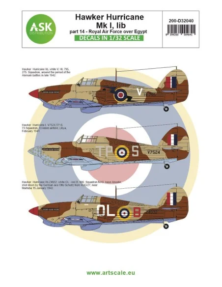 Hawker Hurricane Mk.I, IIb part 14 - Royal Air Force over Egypt, 1/...