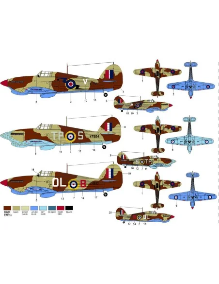 Hawker Hurricane Mk.I, IIb part 14 - Royal Air Force over Egypt, 1/...